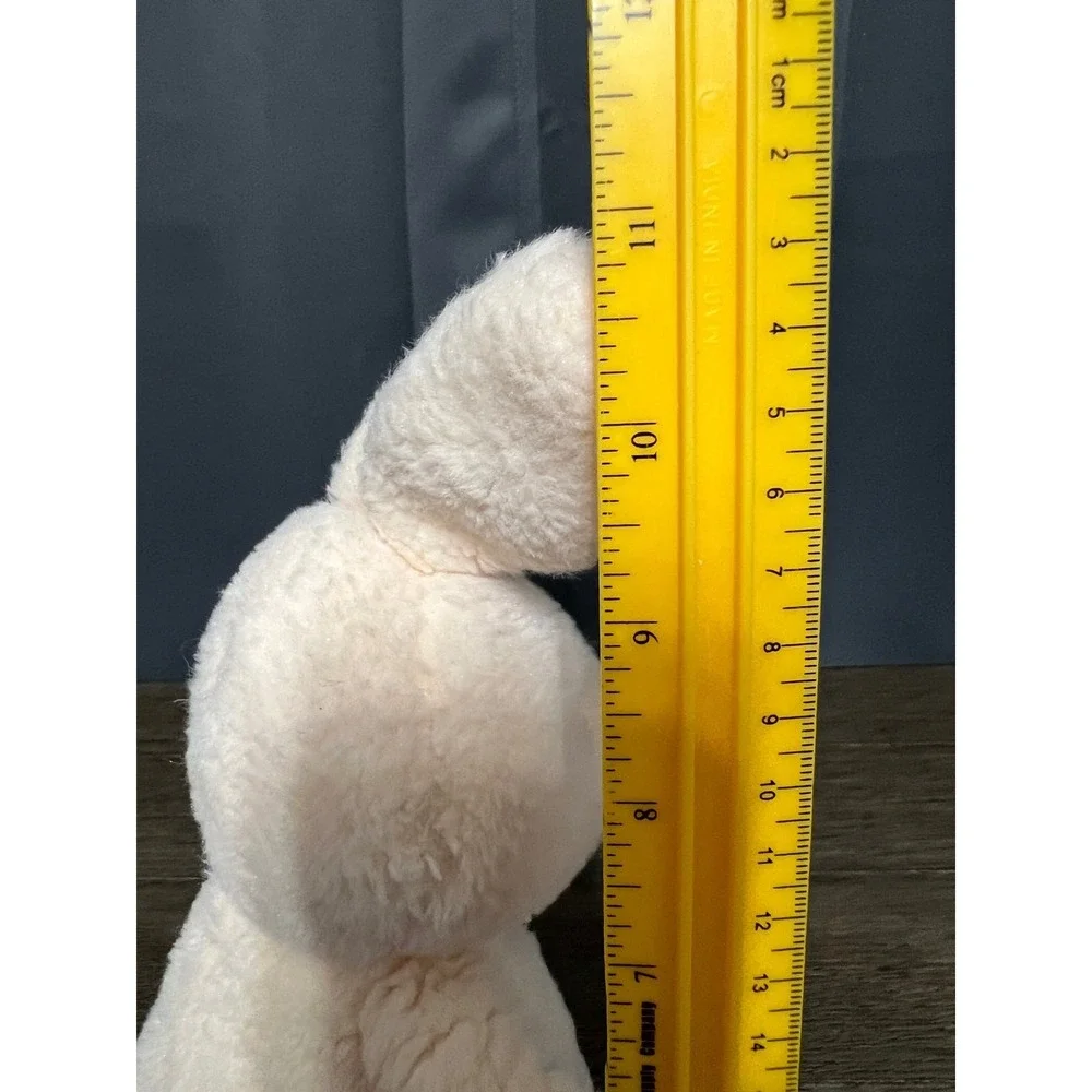 Mary‎ & Martha DaySpring Cream Bunny Rabbit Plush Stuffed Animal Heart Nose 11